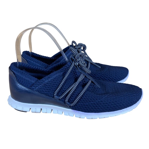 Cole Haan Zerogrand Womens Shoes‎ Size 9 Navy Mesh Lace Up Sneakers - Picture 5 of 8